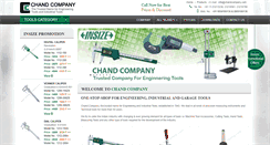 Desktop Screenshot of chandcompany.com
